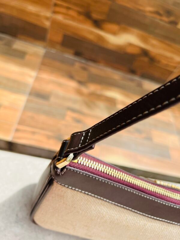 Elegant Leather & Jute Ladies Sling Bag – Bold, Earthy & Stylish - Image 6